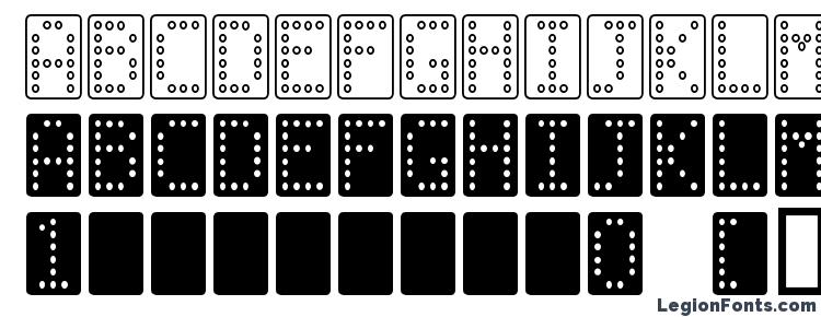 glyphs Domino normal font, сharacters Domino normal font, symbols Domino normal font, character map Domino normal font, preview Domino normal font, abc Domino normal font, Domino normal font