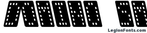 шрифт Domino smal kursiv, бесплатный шрифт Domino smal kursiv, предварительный просмотр шрифта Domino smal kursiv