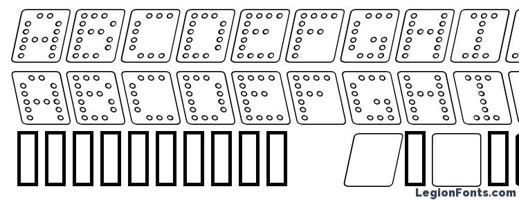 glyphs Domino square kursiv omrids font, сharacters Domino square kursiv omrids font, symbols Domino square kursiv omrids font, character map Domino square kursiv omrids font, preview Domino square kursiv omrids font, abc Domino square kursiv omrids font, Domino square kursiv omrids font