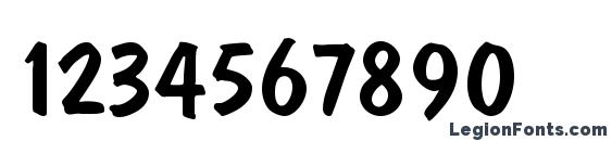 Domkrat regular Font, Number Fonts