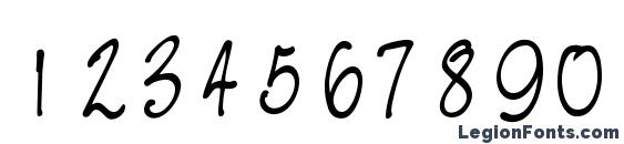 DOMOSED vk Font, Number Fonts