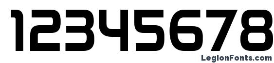 Domyouji Font, Number Fonts