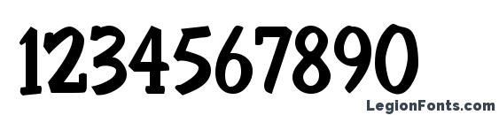 Don semiformal Font, Number Fonts