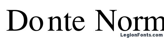 Donte Normal Font