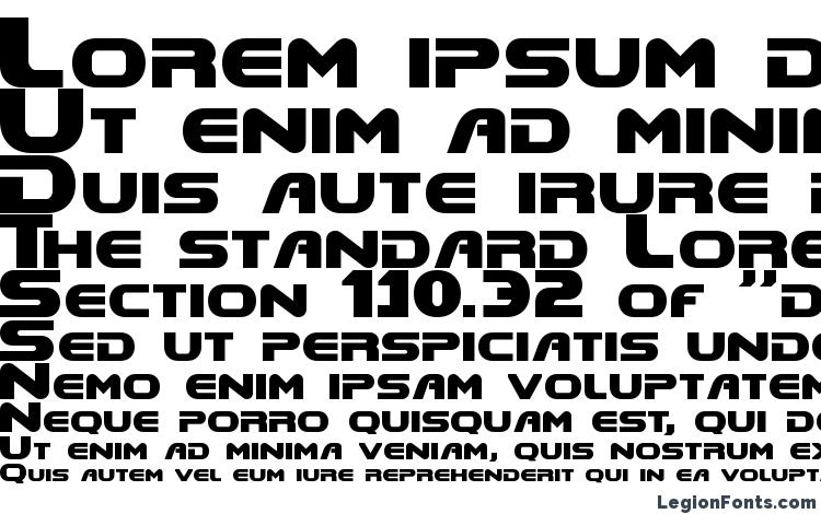 specimens Doom font, sample Doom font, an example of writing Doom font, review Doom font, preview Doom font, Doom font