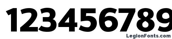 DoradaniBl Regular Font, Number Fonts