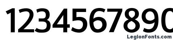 DoradaniSb Regular Font, Number Fonts