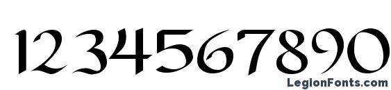 Dorcla Font, Number Fonts