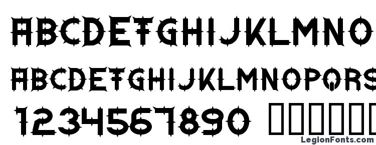 glyphs Dornen font, сharacters Dornen font, symbols Dornen font, character map Dornen font, preview Dornen font, abc Dornen font, Dornen font