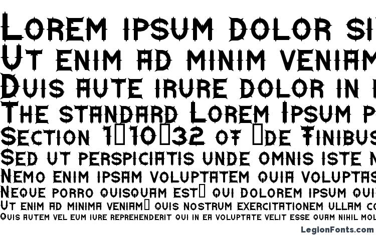 specimens Dornen font, sample Dornen font, an example of writing Dornen font, review Dornen font, preview Dornen font, Dornen font