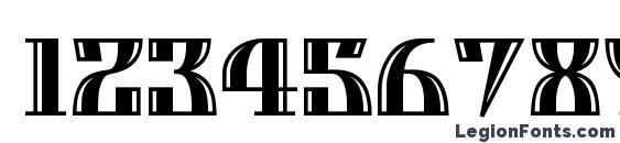 Dos Equis NF Font, Number Fonts