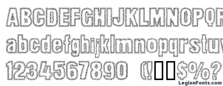 glyphs Dot trail font, сharacters Dot trail font, symbols Dot trail font, character map Dot trail font, preview Dot trail font, abc Dot trail font, Dot trail font