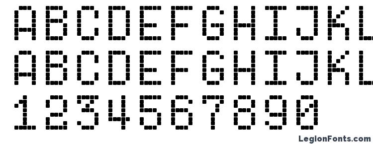 glyphs Dotf1 font, сharacters Dotf1 font, symbols Dotf1 font, character map Dotf1 font, preview Dotf1 font, abc Dotf1 font, Dotf1 font