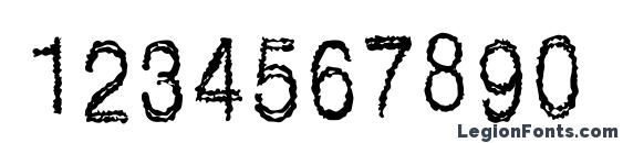 Doubleclickc Font, Number Fonts