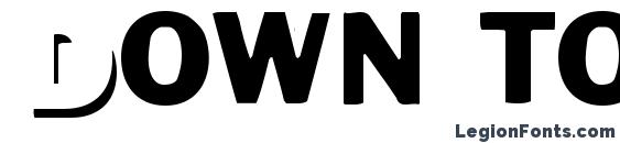 шрифт Down town auto, бесплатный шрифт Down town auto, предварительный просмотр шрифта Down town auto