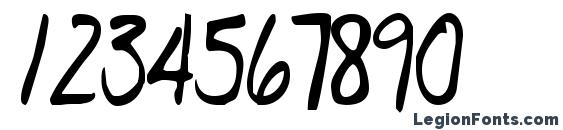 Dr. Eve L Font, Number Fonts