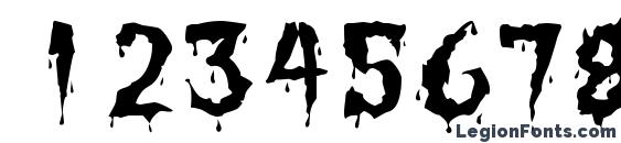 Dracula Font, Number Fonts