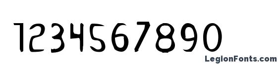 Drafting Table Font, Number Fonts