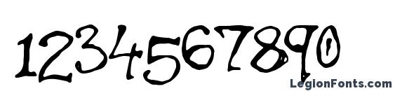 Dragon harbour Font, Number Fonts