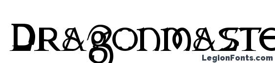 Dragonmaster Normal font, free Dragonmaster Normal font, preview Dragonmaster Normal font
