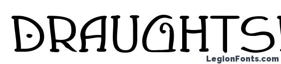 Draughtsman Bold font, free Draughtsman Bold font, preview Draughtsman Bold font