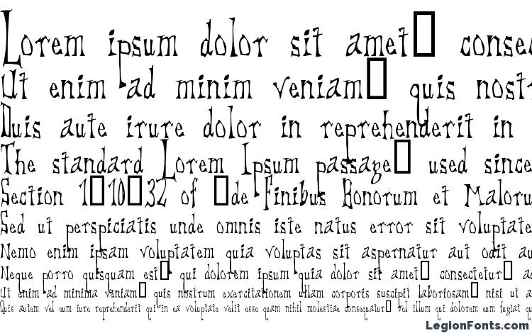 specimens DreadLox font, sample DreadLox font, an example of writing DreadLox font, review DreadLox font, preview DreadLox font, DreadLox font