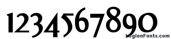 Dream Orphans Bold Font, Number Fonts