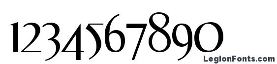 Dream Orphans Font, Number Fonts