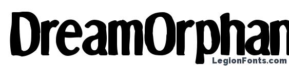 шрифт DreamOrphansInk, бесплатный шрифт DreamOrphansInk, предварительный просмотр шрифта DreamOrphansInk