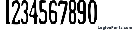 Drek light Font, Number Fonts