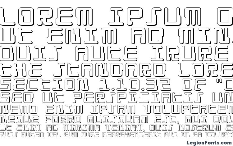 specimens Droid Lover 3D Expanded font, sample Droid Lover 3D Expanded font, an example of writing Droid Lover 3D Expanded font, review Droid Lover 3D Expanded font, preview Droid Lover 3D Expanded font, Droid Lover 3D Expanded font