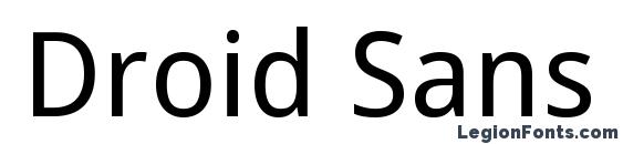 Droid Sans font, free Droid Sans font, preview Droid Sans font