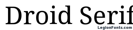 Droid Serif font, free Droid Serif font, preview Droid Serif font