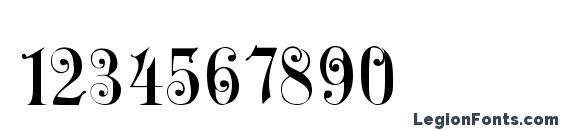 DrPoDecorRu Font, Number Fonts
