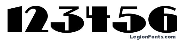 Drumag Studio NF Font, Number Fonts