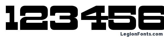 Dry Goods JL Font, Number Fonts