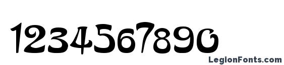 DS Arabic Font, Number Fonts