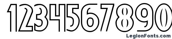 Ds diplomadbl bold Font, Number Fonts