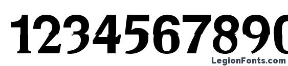 DS Mechanical Bold Font, Number Fonts