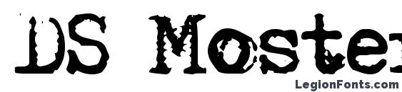 DS Moster Font