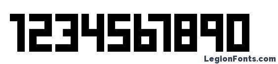 DS Pixel Cyr Font, Number Fonts