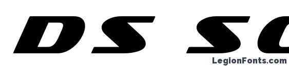 Ds sofschrome Font