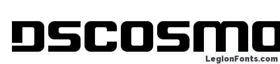 шрифт Dscosmosc, бесплатный шрифт Dscosmosc, предварительный просмотр шрифта Dscosmosc