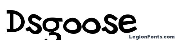 Dsgoose Font