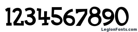 Dsgoosec Font, Number Fonts