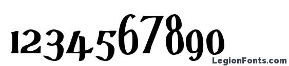 dSpenserBold Font, Number Fonts