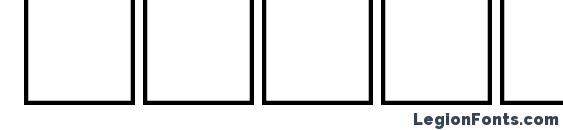 DSProgress SemiBold Font, Number Fonts