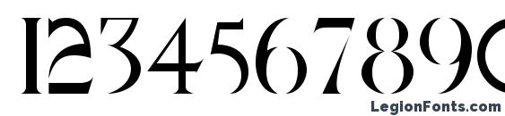 Dsquakec Font, Number Fonts