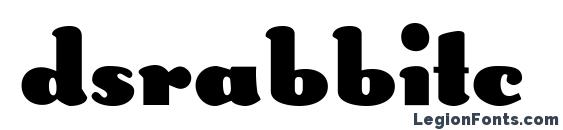 Шрифт Dsrabbitc, Современные шрифты