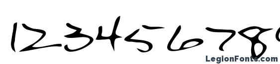 Dsscrawlc Font, Number Fonts